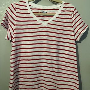 Everywear Red and White Medium Size (Old Navy) great condition 1x used